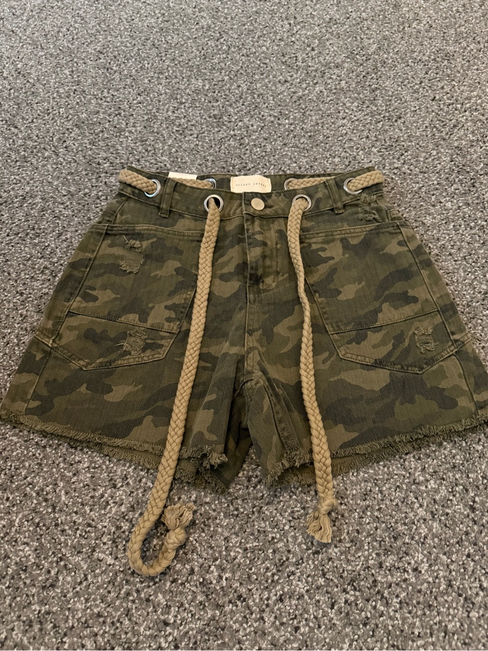 Womens new gilded intent shorts size 25